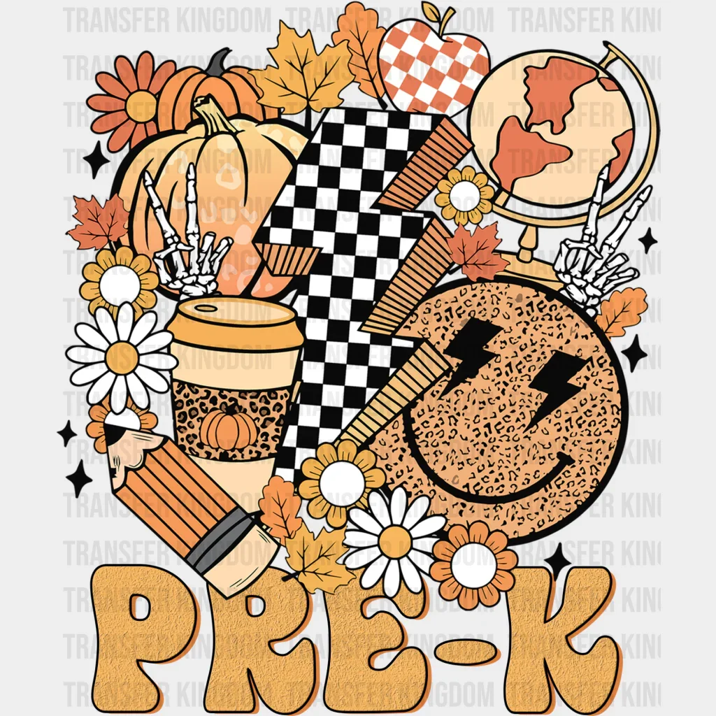 Pre-k Fall Design - Pre-k DTF Heat transfer