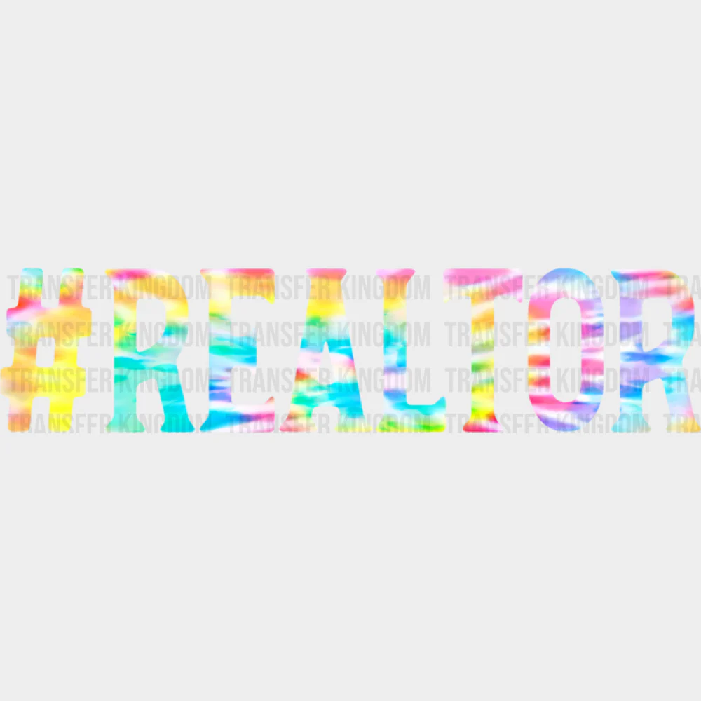 Realtor Colorful - Realtor DTF Transfers