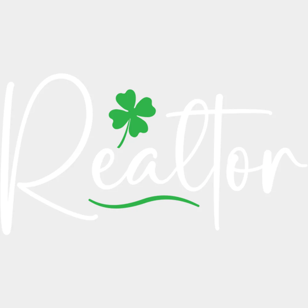Realtor Four Leaf Clover - Realtor DTF Transfers - Image 2