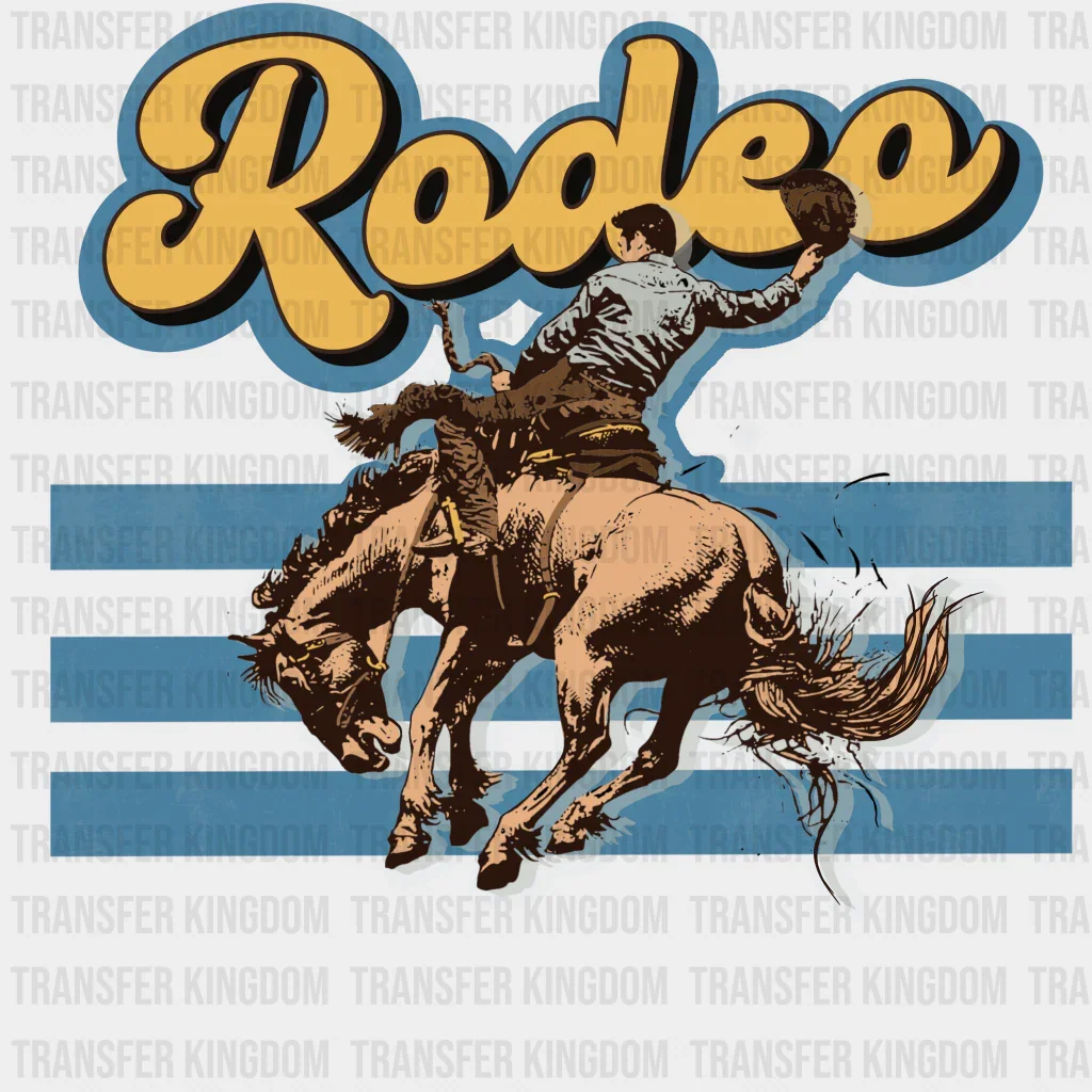 RODEO Cowboy Design - Rodeo Houston DTF Transfer