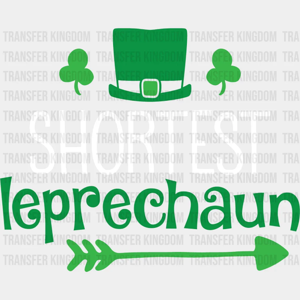 Shortest Leprechaun St. Patrick's Day Design - DTF heat transfer - Image 2