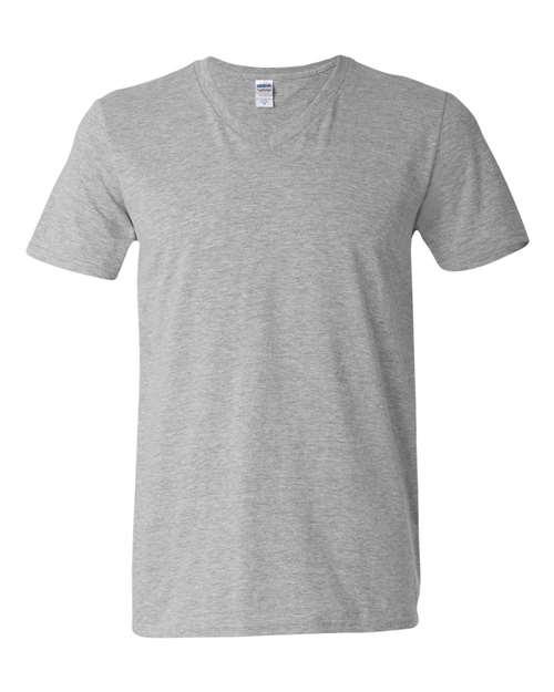 Unisex Softstyle® V-Neck T-Shirt - 64V00 - Image 10