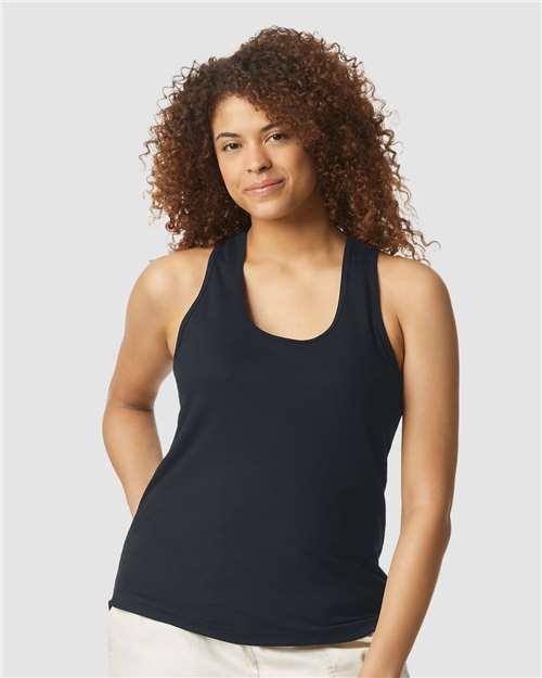 Women's Softstyle® CVC Racerback Tank Top - 64220LCVC - Image 6
