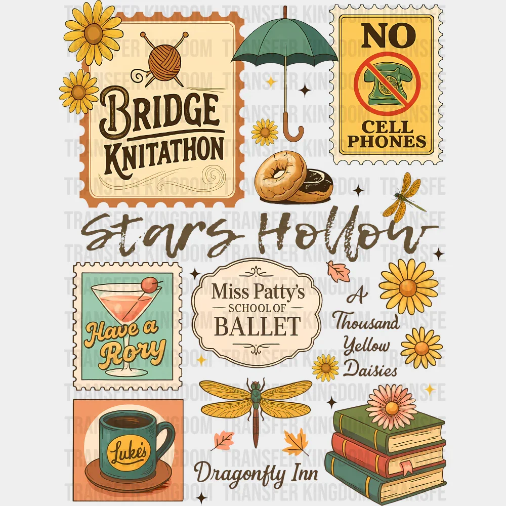 Stars Hollow - Halloween DTF Transfer