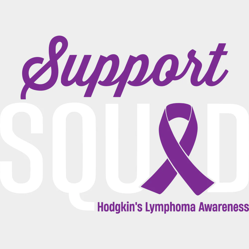 Support Squad, Purple - Lymphoma DTF Transfers - Image 2