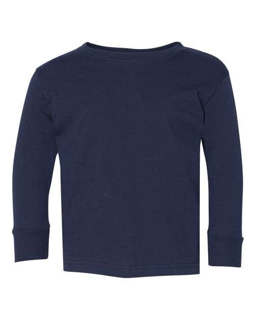 Toddler Fine Jersey Long Sleeve Tee - 3302 - Image 11