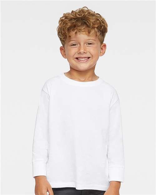 Toddler Fine Jersey Long Sleeve Tee - 3302 - Image 19