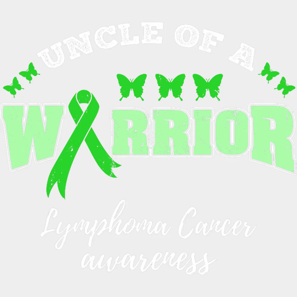 Uncle Of A Warrior - Lymphoma DTF Transfers - Image 2
