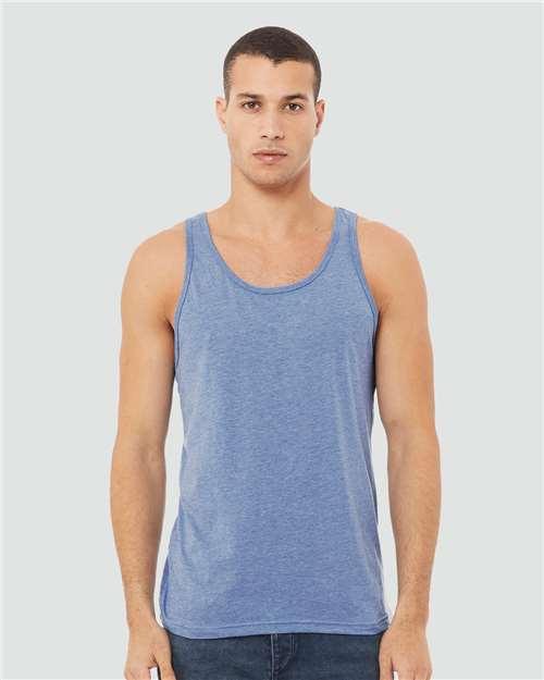 Unisex Triblend Tank - 3484 - Image 3