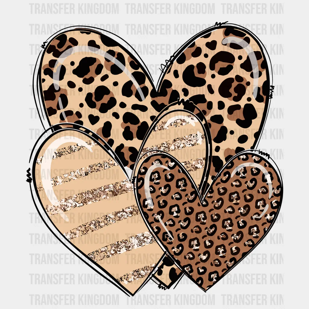 Valentine Heart Valentine's Day Design - DTF heat transfer