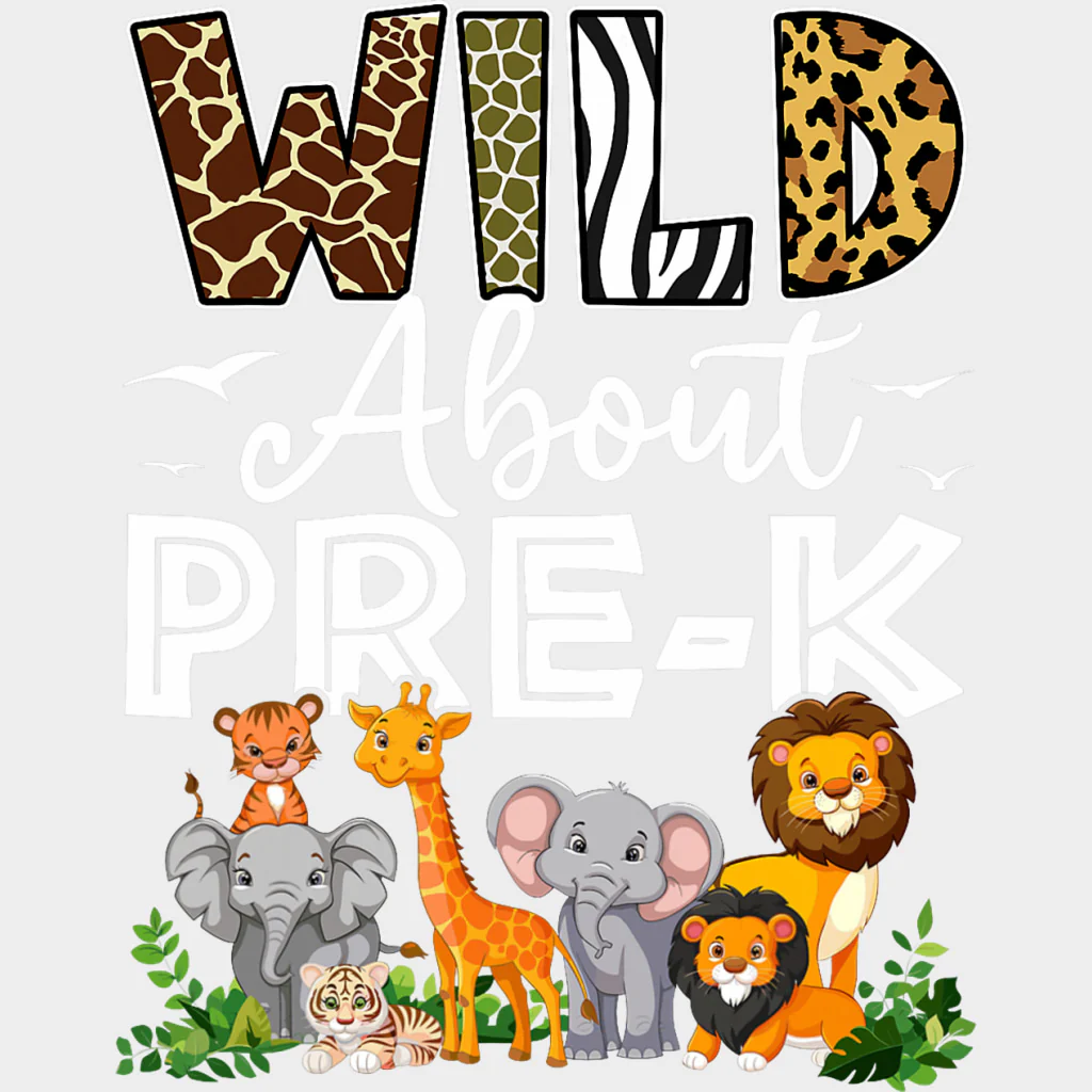 Wild About Pre-K - Pre-K DTF Transfers - Image 2