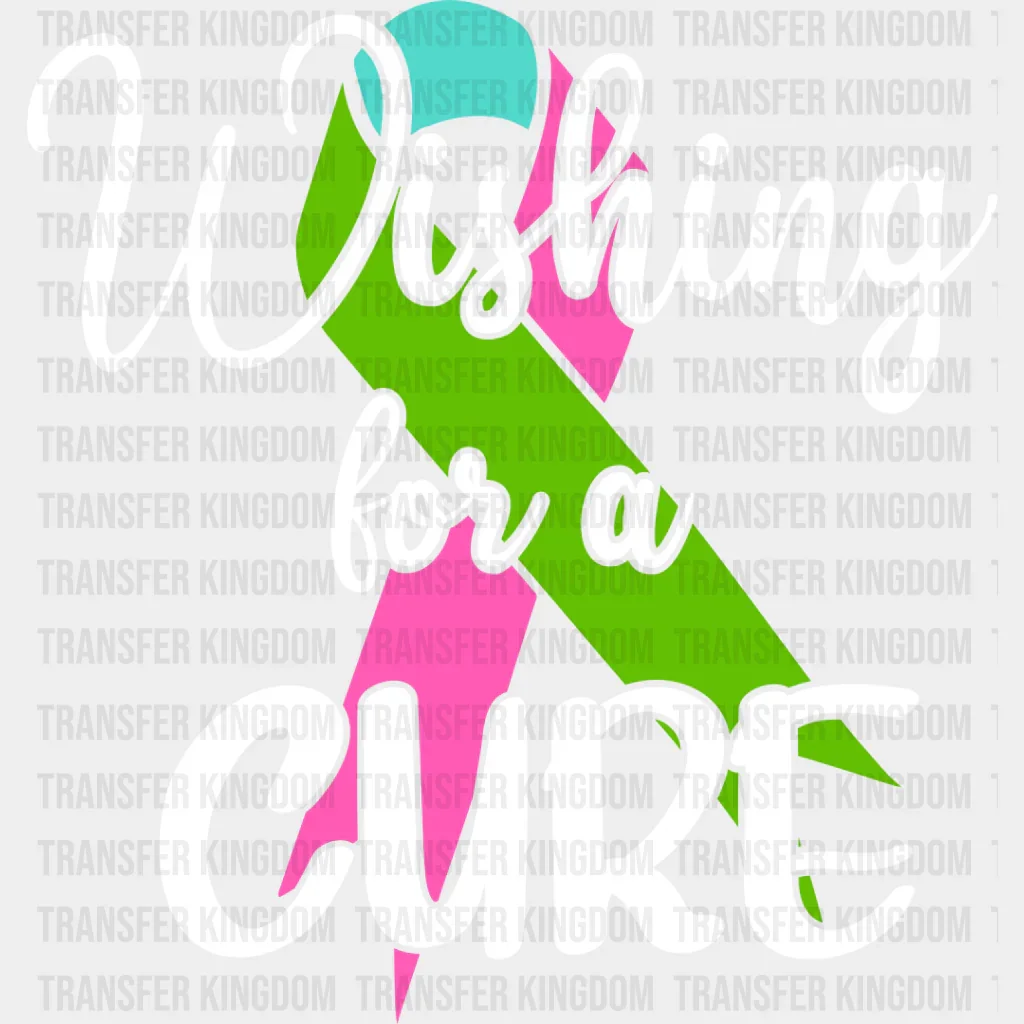 Wishing For A Cure - Metastatic Breast Cancer DTF Transfer - Image 2