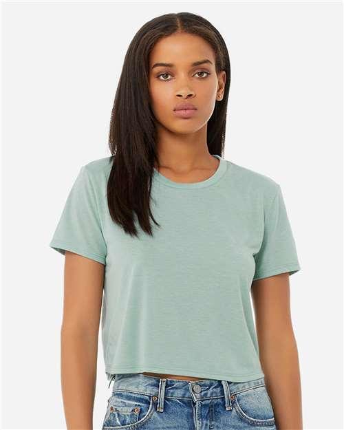 Women’s Flowy Crop Tee - 8882 - Image 5