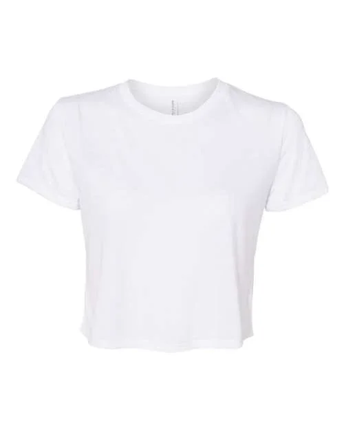 Women’s Flowy Crop Tee - 8882 - Image 9