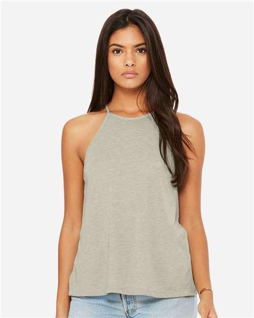 Women's Flowy High-Neck Tank - 8809 - Image 4