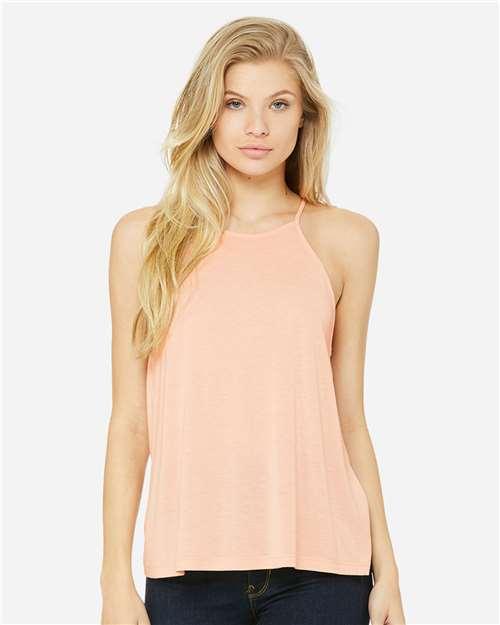 Women's Flowy High-Neck Tank - 8809 - Image 6