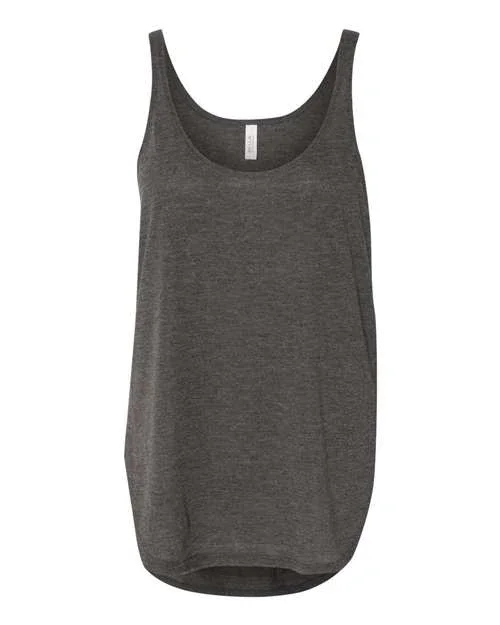 Women's Flowy Tank with Side Slit - 8802 - Image 4