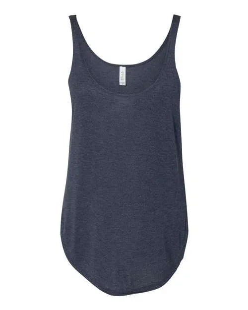 Women's Flowy Tank with Side Slit - 8802 - Image 5