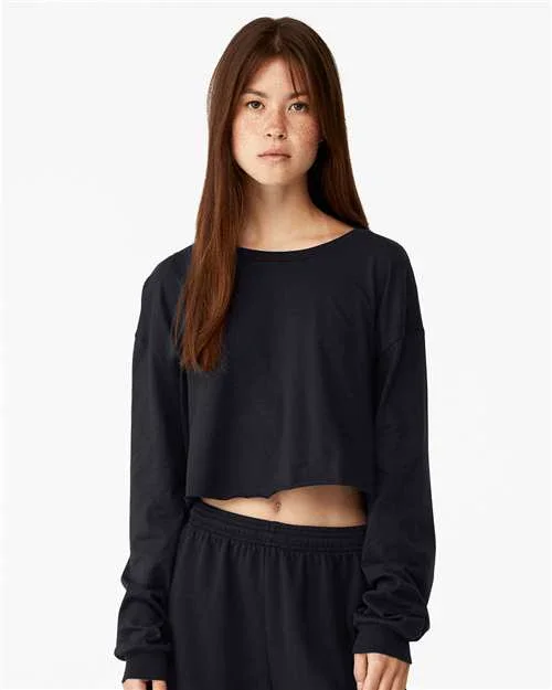 Women's FWD Fashion Crop Long Sleeve Tee - 6501 - Image 3