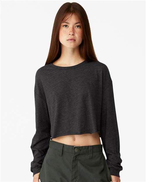 Women's FWD Fashion Crop Long Sleeve Tee - 6501 - Image 4