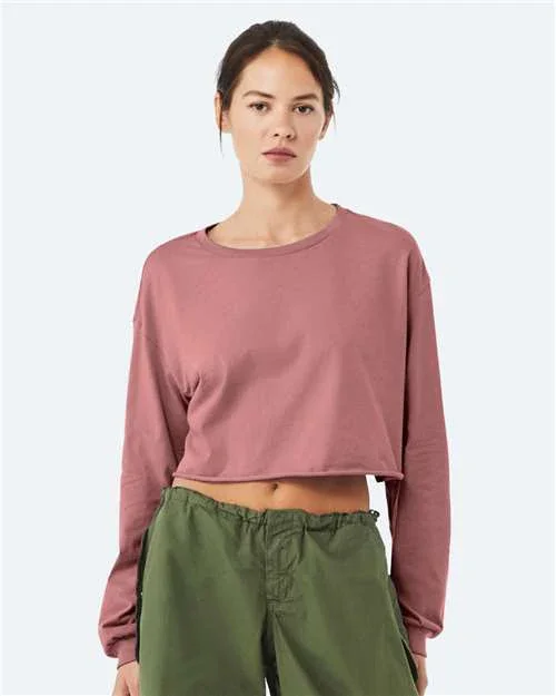 Women's FWD Fashion Crop Long Sleeve Tee - 6501 - Image 6