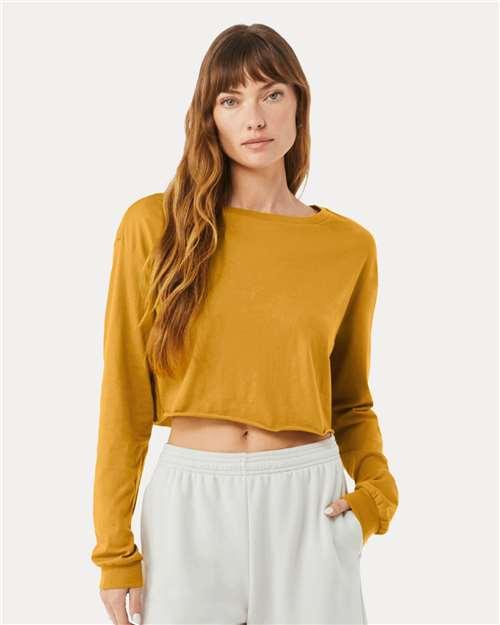 Women's FWD Fashion Crop Long Sleeve Tee - 6501 - Image 7