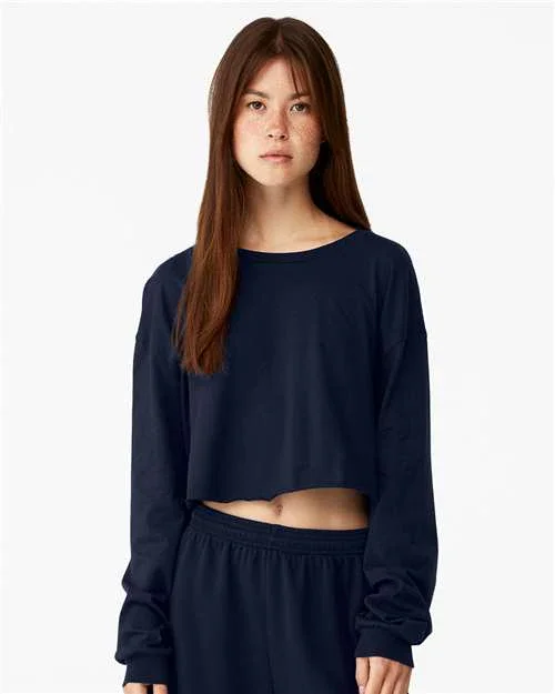 Women's FWD Fashion Crop Long Sleeve Tee - 6501 - Image 8