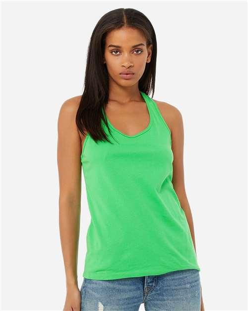 Women's Jersey Racerback Tank - 6008 - Image 14