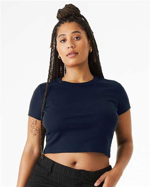 Women's Micro Rib Baby Tee - 1010 - Image 6