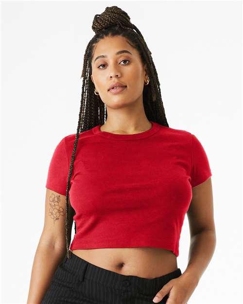 Women's Micro Rib Baby Tee - 1010 - Image 8