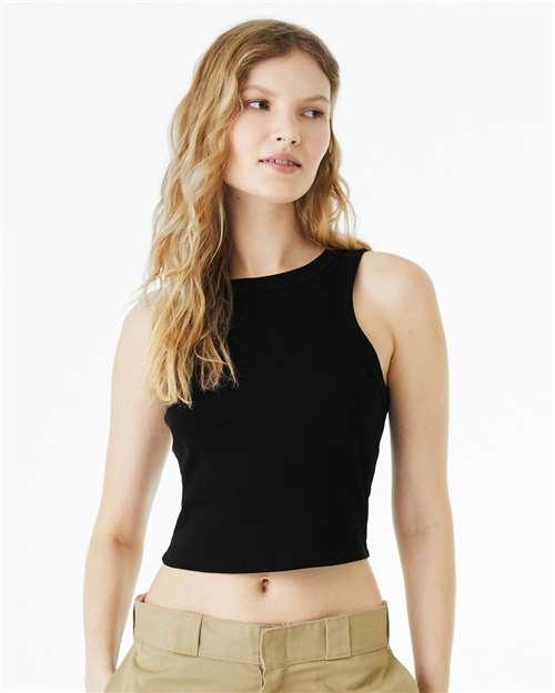 Women's Micro Rib Racer Tank - 1019 - Image 3