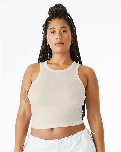 Women's Micro Rib Racer Tank - 1019 - Image 4
