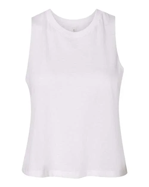 Women's Racerback Crop Tank - 6682 - Image 18
