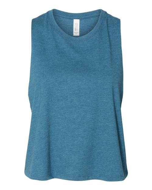 Women's Racerback Crop Tank - 6682 - Image 5