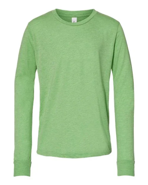 Youth Triblend Long Sleeve Tee - 3513Y - Image 3