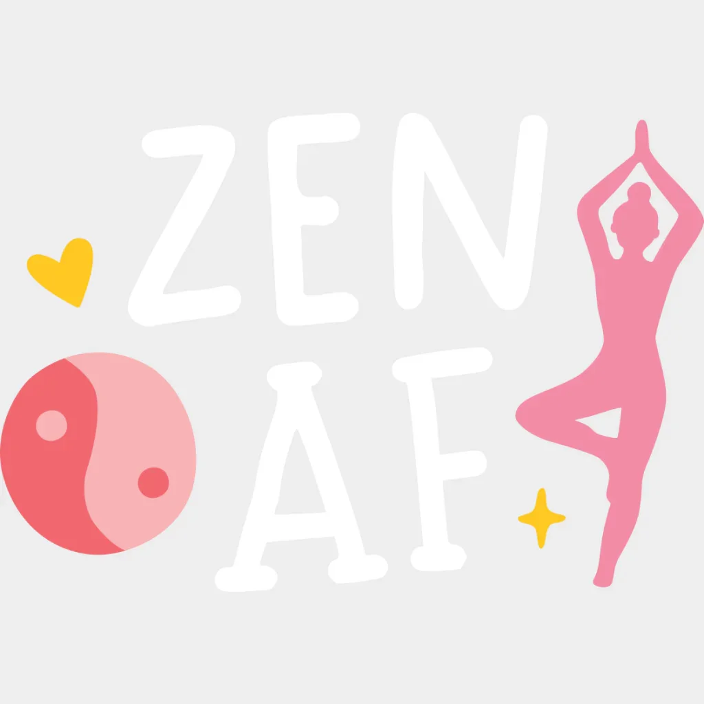 Zen AF - Yoga DTF Transfer - Image 2